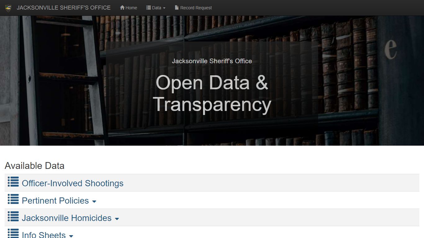 Home Page - JSO Open Data - jaxsheriff.org